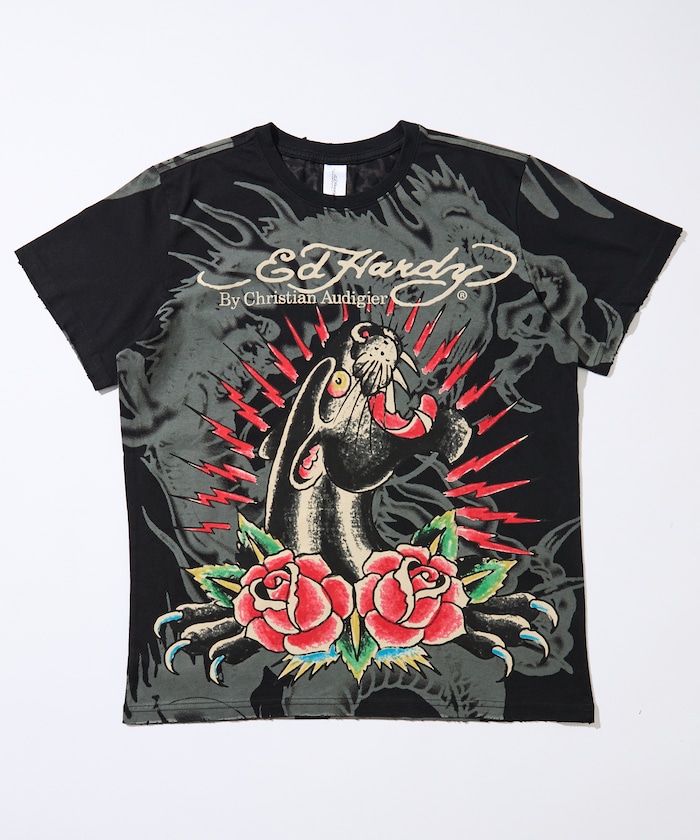 DAMAGE-ED HARDY SS TEE 【限定展開】