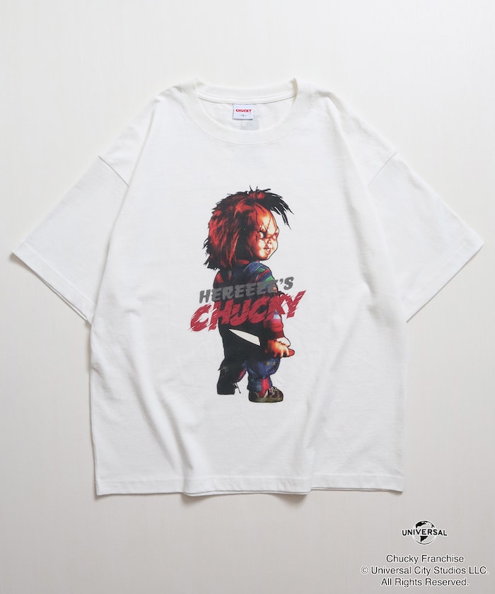 『Child's Play/チャイルド・プレイ』 ビッグシルエット プリント  クルーネックTシャツ / HEREEEE’S 【限定展開】