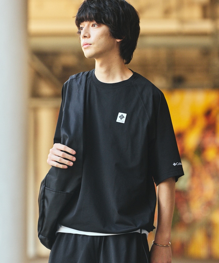 Columbia×FREAK'S STORE/コロンビア 別注 インペリアルパーク ユーティリティー クルーネックTシャツ/ラッシュガード【限定展開】