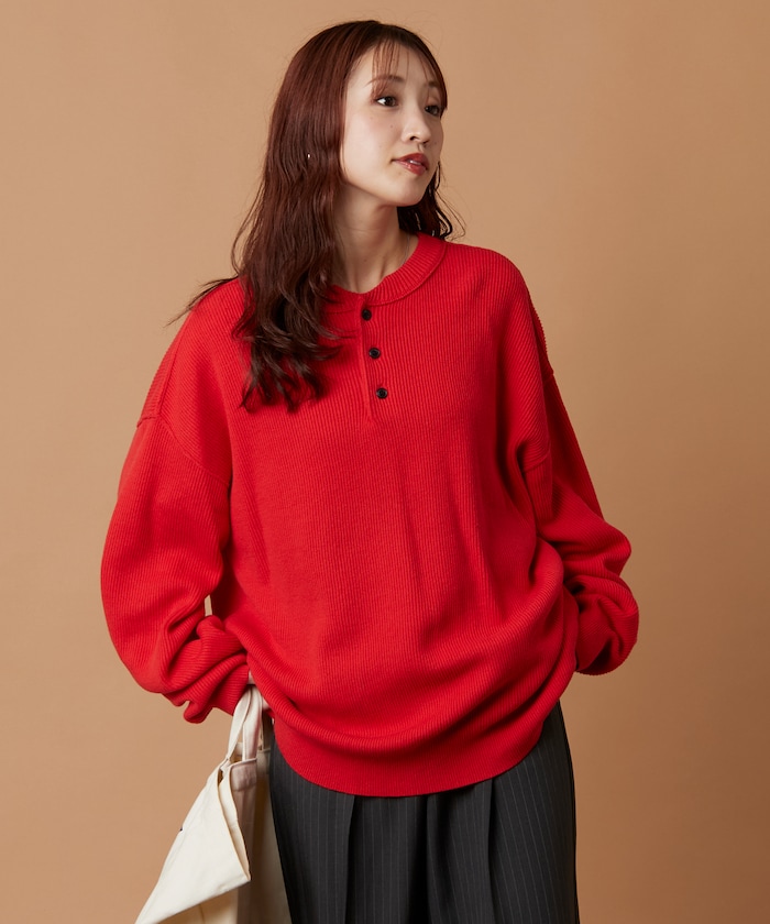 FREAK'S STORE/リラックスフィット 片畦リンキング ヘンリー