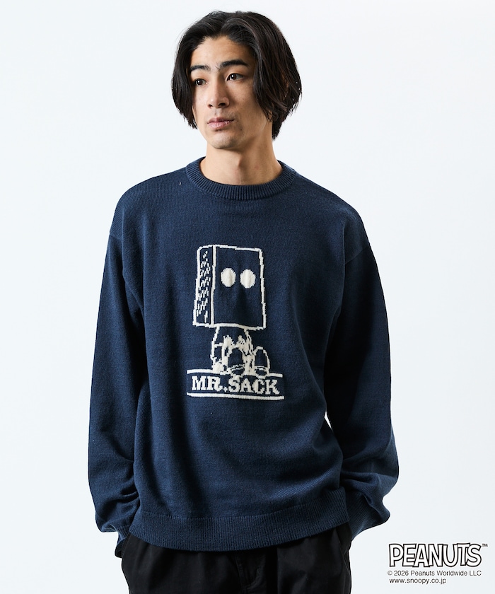 MR.SACK クルーネック ニット セーター 【オリジナル展開】