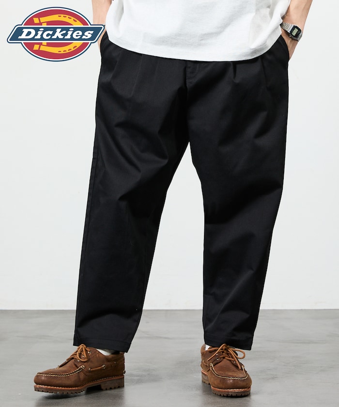 Dickies×FREAK'S STORE ディッキーズ 別注 ワイドテーパードシルエット ツータック ワークパンツ 【限定展開】
