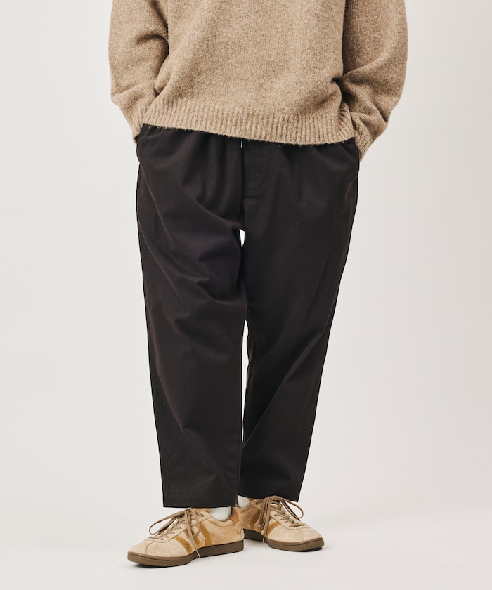 コットンツイル テーパード パンツ 【限定展開】