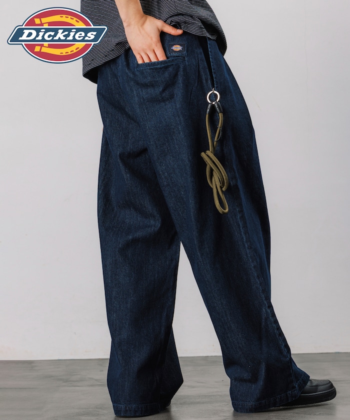 Dickies×FREAK'S STORE ディッキーズ 別注 ワイドシルエット クロスタック ワークパンツ 【限定展開】