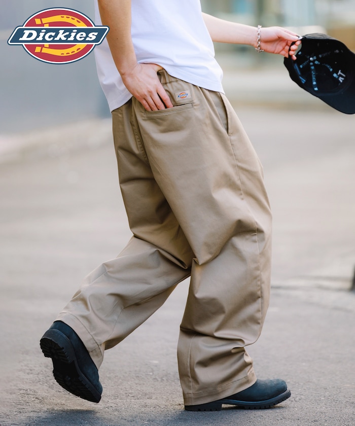 Dickies×FREAK'S STORE ディッキーズ 別注 ワイドシルエット バレルレッグ ワークパンツ 【限定展開】