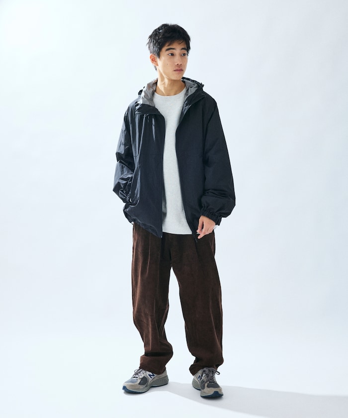 FREAK'S STORE/ワイドシルエット コーデュロイ タックパンツ