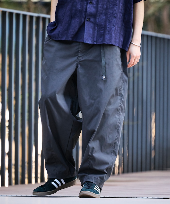 Easy Care Fabric ワイドシルエット ポリチノクロス クライミングパンツ/吸水速乾/UVカット 【限定展開】