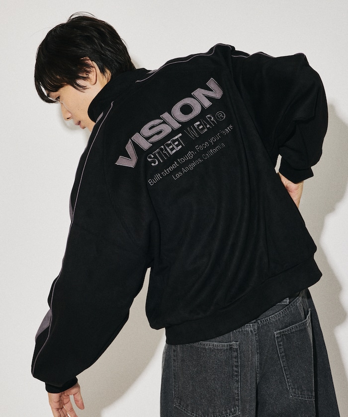 Fake Suede Track JKT / フェイク スエード トラック ジャケット 【限定展開】
