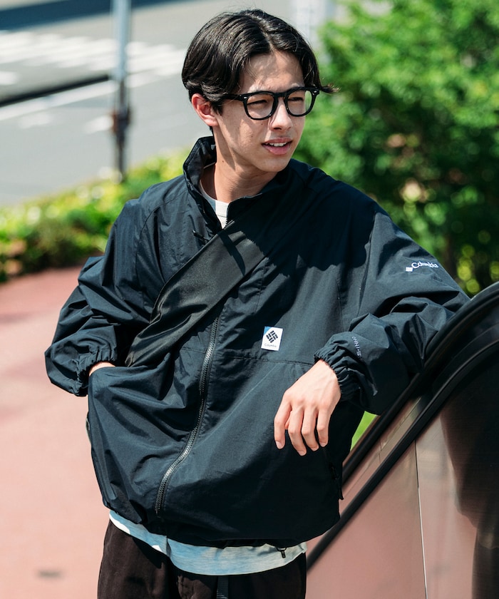 Columbia×FREAK'S STORE 別注 インペリアルパーク ナイロン スタンドカラー ジップブルゾン 【限定展開】