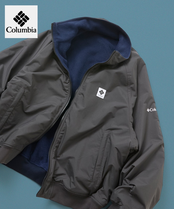 Columbia×FREAK'S STORE 別注 インペリアルパーク ワンポイントロゴ リバーシブル ジャケット 【限定展開】