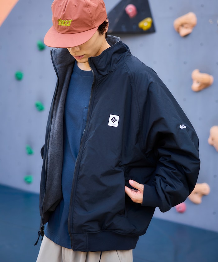Columbia×FREAK'S STORE 別注 インペリアルパーク ワンポイントロゴ リバーシブル ジャケット 【限定展開】