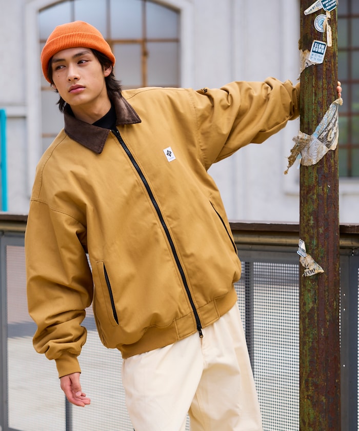 Columbia×FREAK'S STORE 別注 インペリアルパーク ワンポイントロゴ ダック ブルゾン【限定展開】