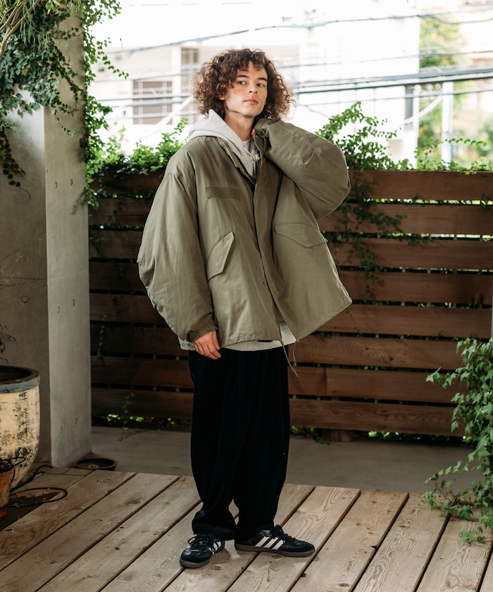 【新品】FREAK'S STORE ライナーセット ショートモッズコート L FREAK'S STORE/ビッグシルエット ライナーセット ショートモッズ