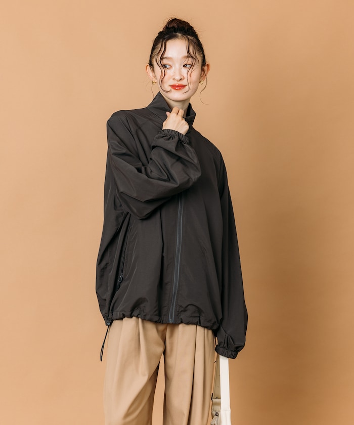 【最終値下げ】FREAK'S STORE Nylon Jacket pants FREAK'S STORE ブルゾン アウター NYLON HALF ZIP BLOUSON PANEL