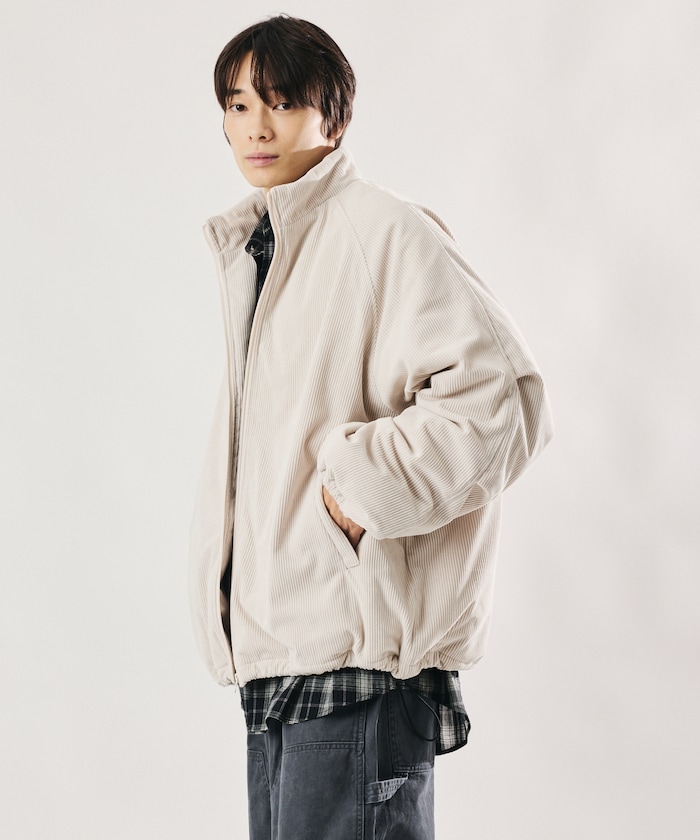 FREAK'S STORE/リラックスフィット コーデュロイ 中綿スタンドブルゾン