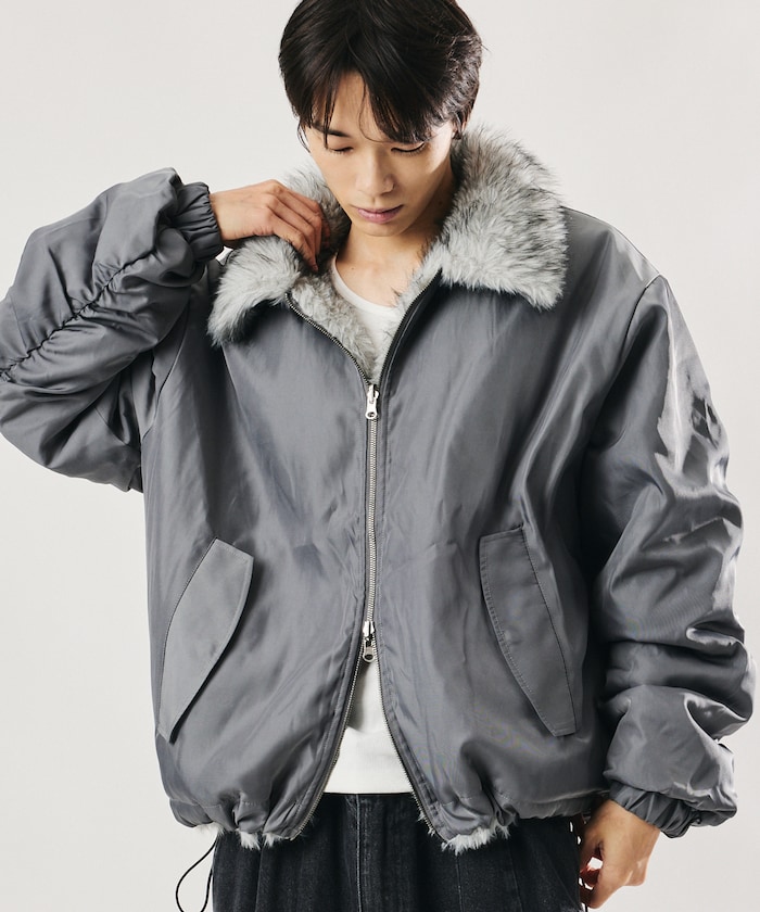 リバーシブル ファー MA-1 【限定展開】