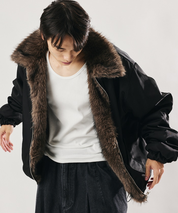 リバーシブル ファー MA-1 【限定展開】