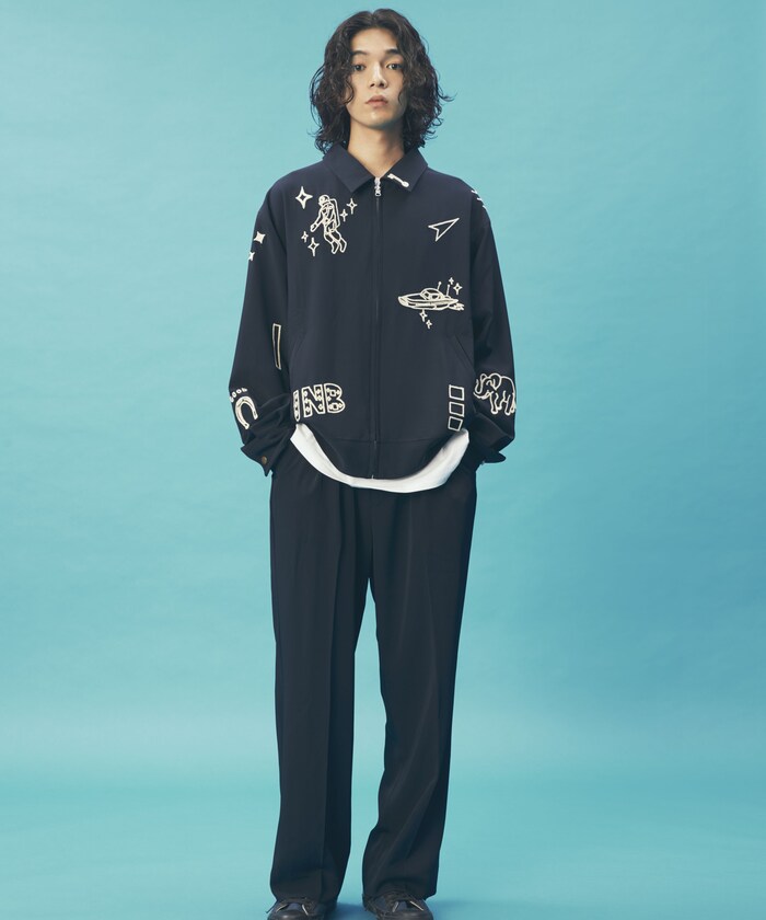 I Need You Baby/Chain Stitch Embroidery Reversible Jacket【限定展開】｜Daytona