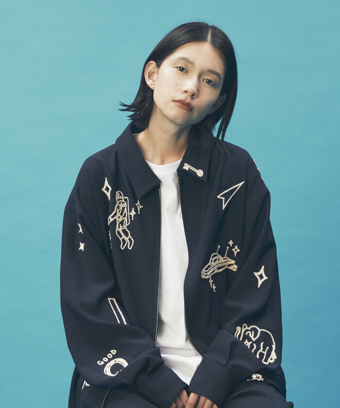 I Need You Baby/Chain Stitch Embroidery Reversible Jacket【限定展開】｜Daytona