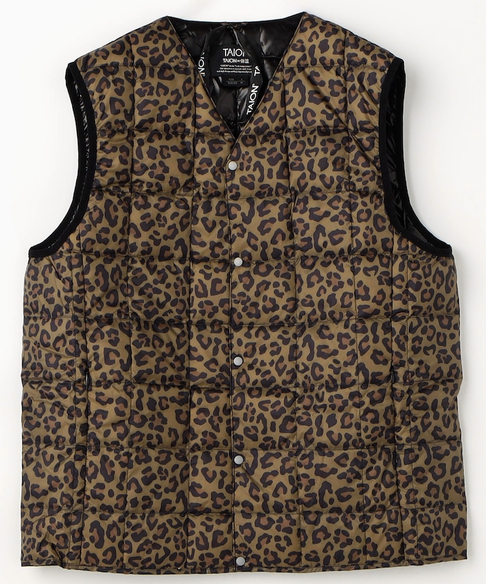 ベーシック Vネックボタン インナーダウンベスト/V NECK DOWN VEST 【限定展開】