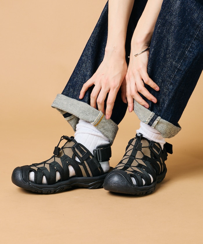 クロスコード トゥキャップ スニーカーサンダル [23~28cm] 【限定展開】