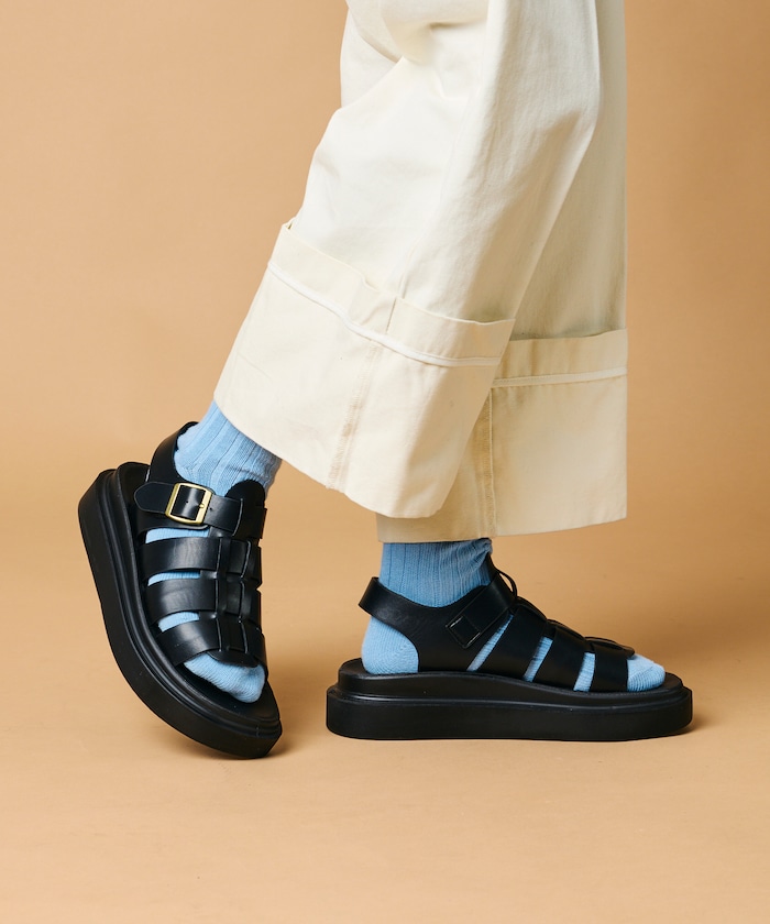 レザレット グルカサンダル / プラットフォームソール [23=28cm] 【限定展開】