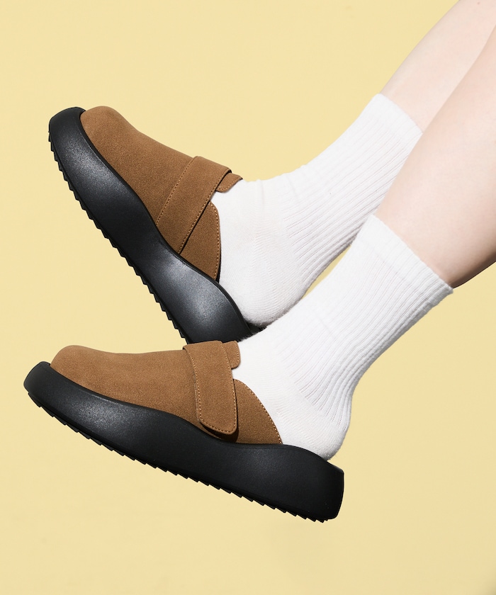 限定展開 ボリュームソール ミュールサンダル  プラットフォームソール