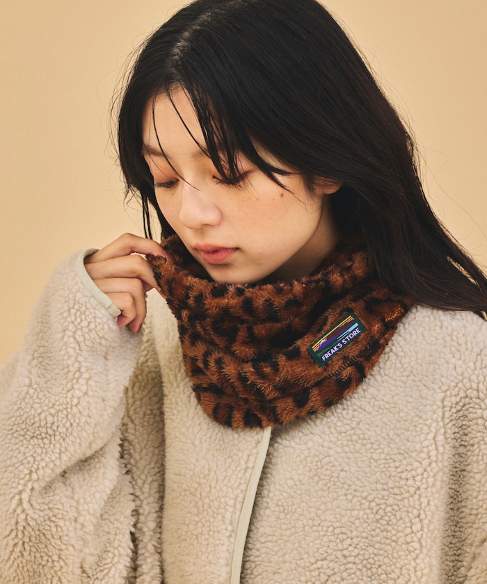 フリース ワンポイントロゴ ネックウォーマー 【限定展開】