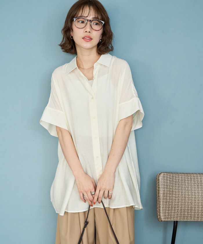 シアードルマン半袖襟付きシャツ【限定展開】