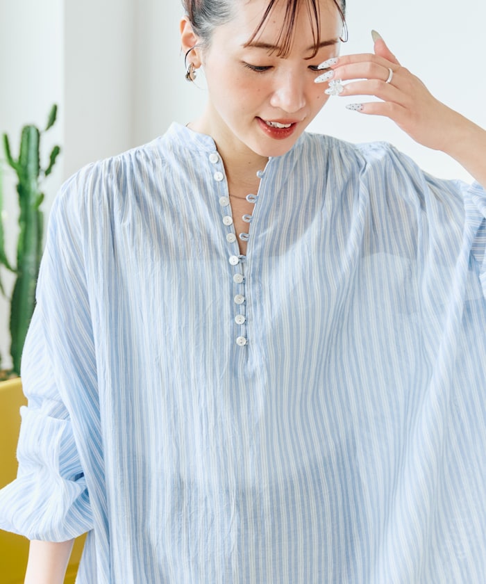 ブルー：ブルーストライプ