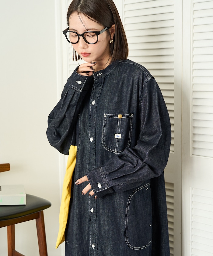 LEE/別注FLARE MAXI ONEPIECE（デニムワンピース）【限定展開