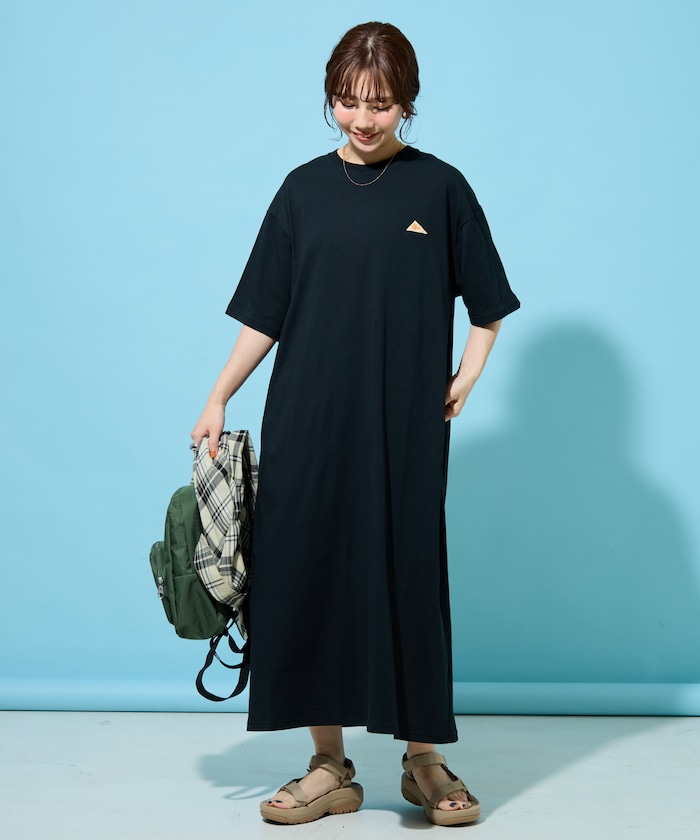 別注 半袖Tシャツワンピース(接触冷感・吸水速乾・UVカット・遮熱)【限定展開】