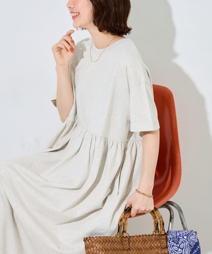 ライトグレー：杢ライトグレー