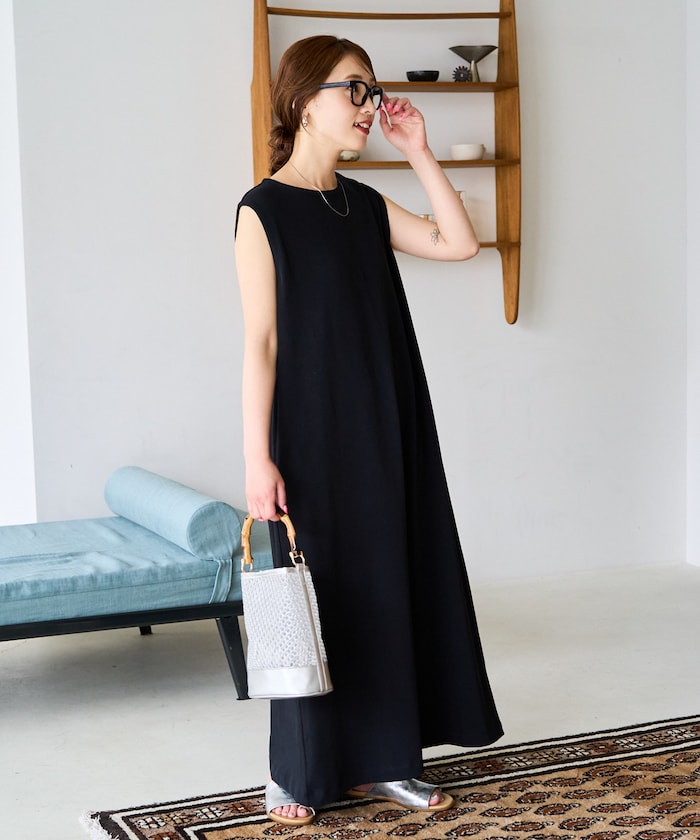 FREAK'S STORE/ノースリーブ Aライン シルエット ワンピース【限定展開