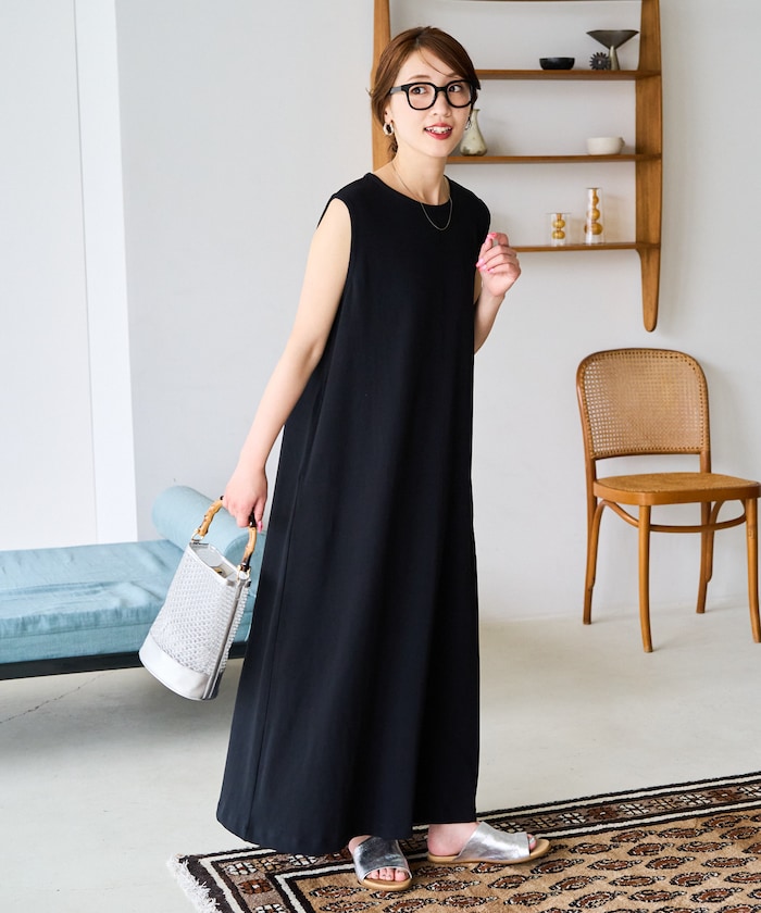 FREAK'S STORE/ノースリーブ Aライン シルエット ワンピース【限定展開