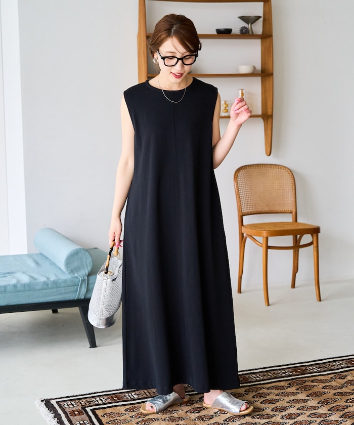 FREAK'S STORE/ノースリーブ Aライン シルエット ワンピース【限定展開
