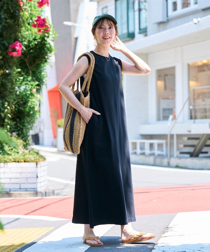 FREAK'S STORE/ノースリーブ Aライン シルエット ワンピース【限定展開