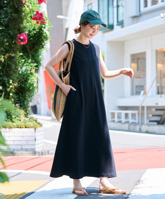 FREAK'S STORE/ノースリーブ Aライン シルエット ワンピース【限定展開
