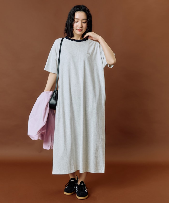 グレー：杢グレー×ネイビー