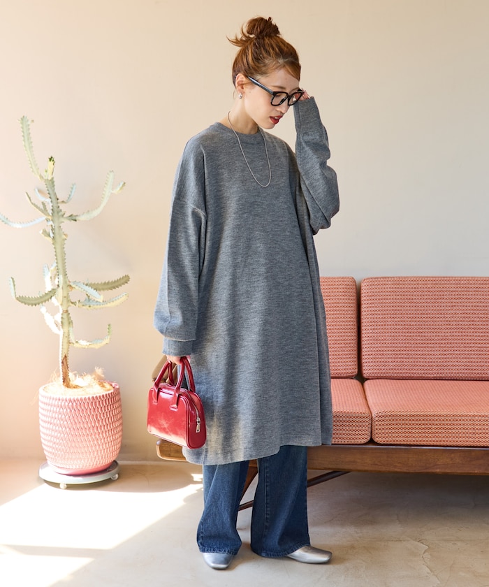 グレー:杢グレー