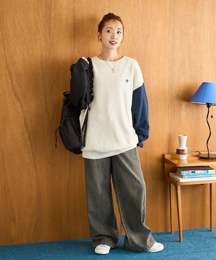 プリント/柄：STONE HEATHER×BLAC/KNAVY