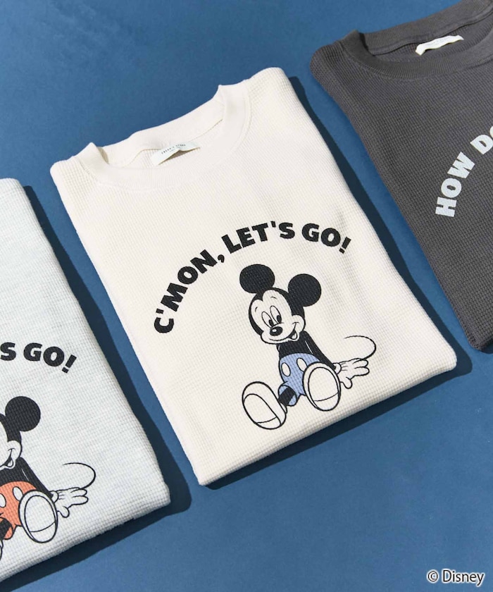 オフホワイト：ナチュラル（Mickey）