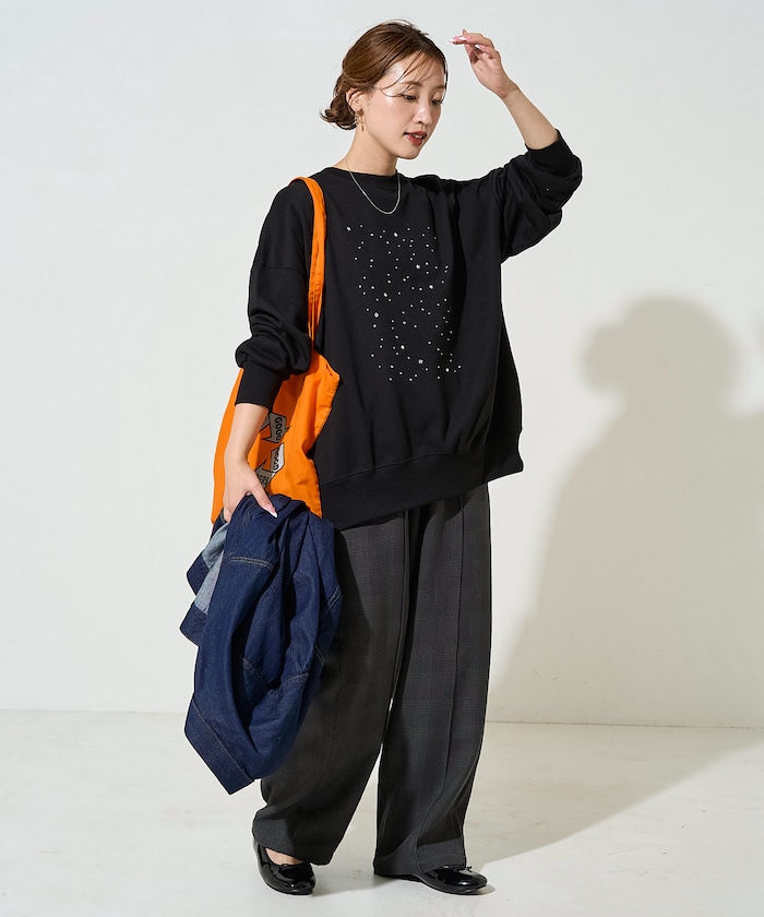 FREAK'S STORE/キラキラ ホットフィット 裏毛 スウェット【限定