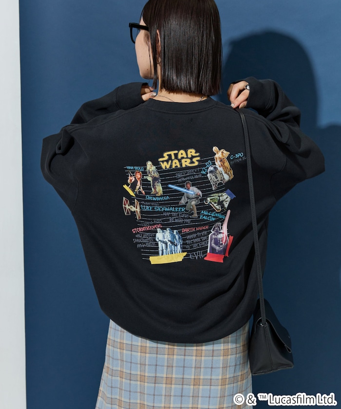 STAR WARS /  スター・ウォーズ バック プリント スウェット【限定展開】