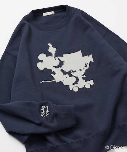 【11月14日 15:00販売開始】FREAK'S STORE×前田亜美/Disney/Mickey Mouse/ミッキーマウス/フロッキー プリント スウェット【限定展開】