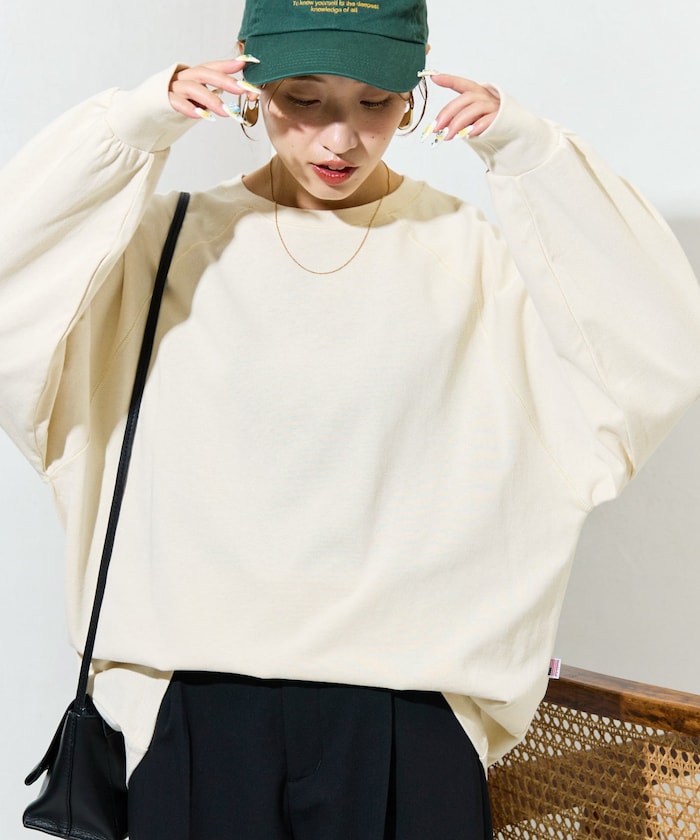 USAコットン ラグラン ロングスリーブ Tシャツ【限定展開】
