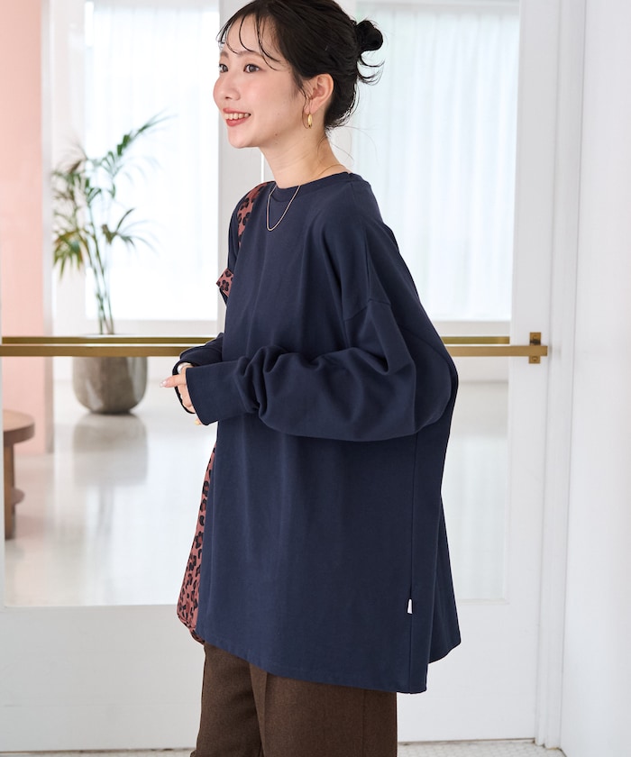 USAコットン ビッグ シルエット ロングスリーブ Tシャツ【限定展開】