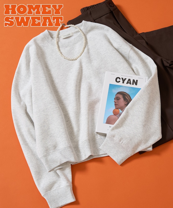 <選べる着丈>HOMEY PACK COLOR SWEAT PULLOVER【限定展開】