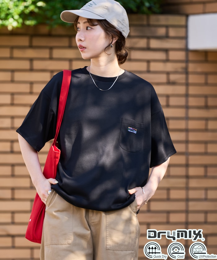 <吸水速乾・接触冷感・UVカット>FREAK'S STORE OUTDOORS DRYMIX(ドライミックス) 半袖 Tシャツ【限定展開】