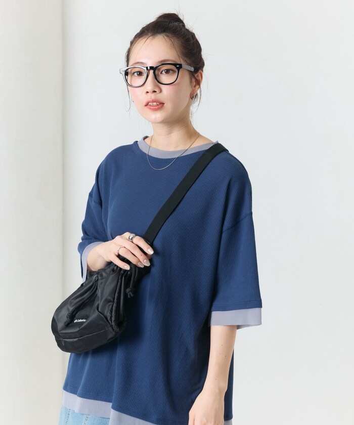 新品　ブルー系　半袖ラブリーチューニング　☆プリーツプリーズ では✖️ 楽天市場】Tシャツ カットソー レディース 袖フリルシアー